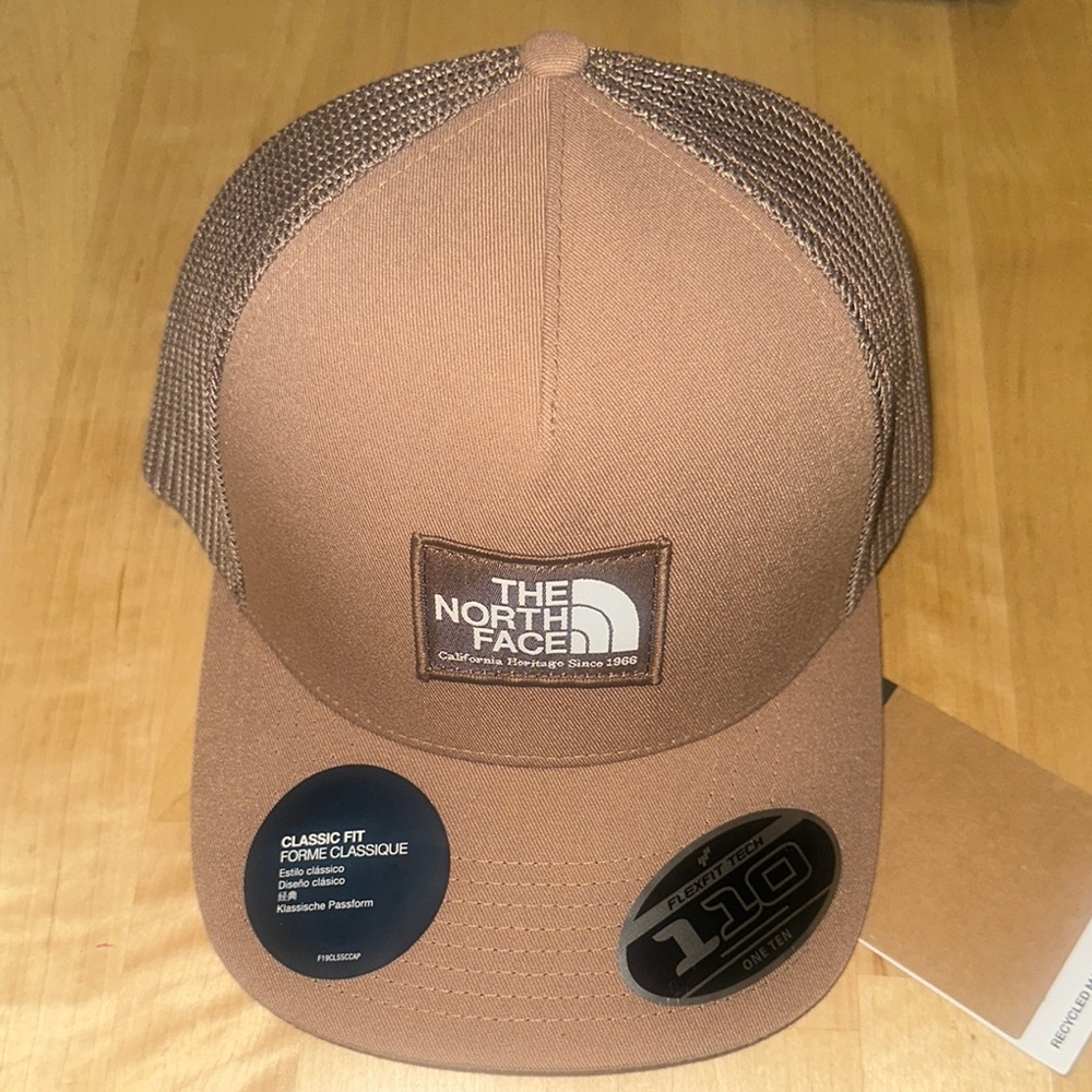 The North Face Brown Mesh Back Hat